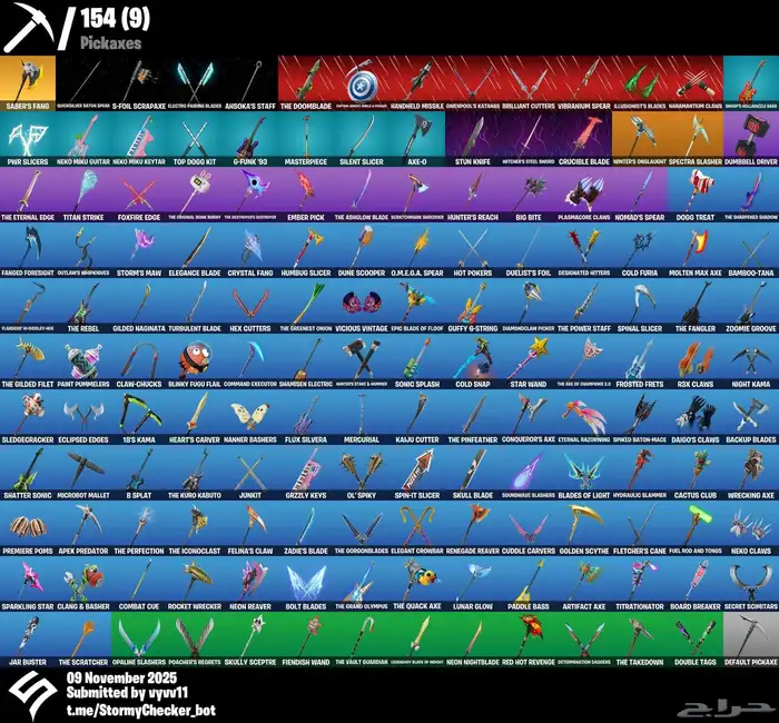 حساب فورتنايت مميز 2