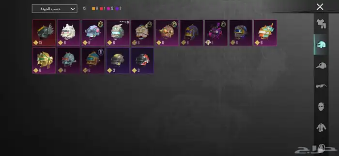 حساب ببجي 3بدلات X وتيشيرت السقوط Aوالباقي موضح بالصور 4