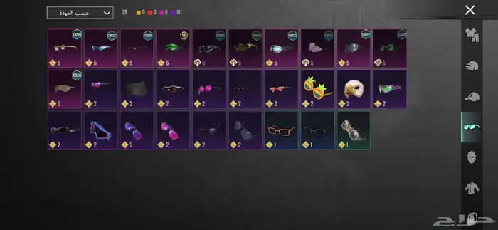 حساب ببجي 3بدلات X وتيشيرت السقوط Aوالباقي موضح بالصور 7