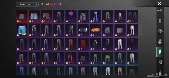 حساب ببجي 3بدلات X وتيشيرت السقوط Aوالباقي موضح بالصور 12