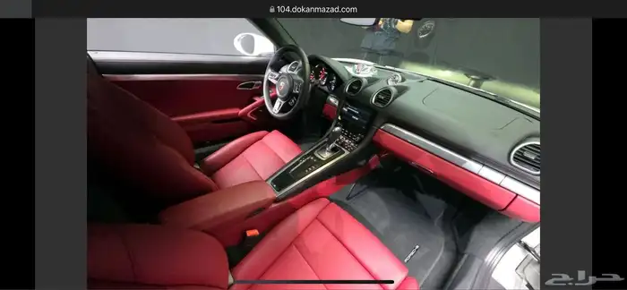 بورش 718 موديل2024 ممشى 7 الاف 8