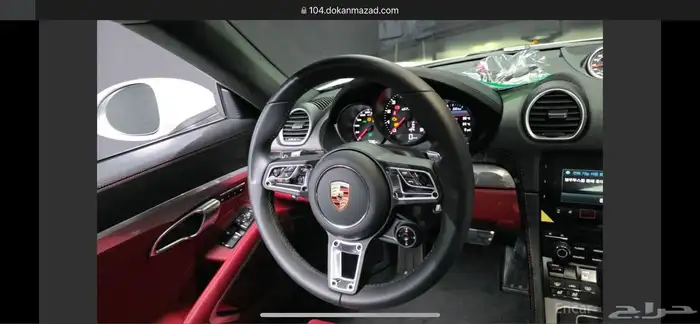 بورش 718 موديل2024 ممشى 7 الاف 9