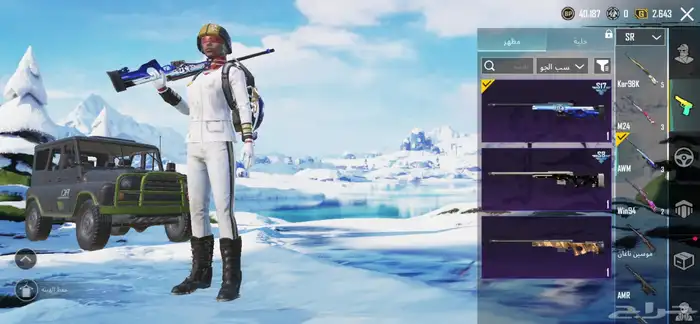 حساب ببجي 16