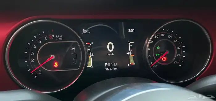 جيب رانجلر جلاديتور 2021 روبيكون نظيف جدا بحال الوكاله 16