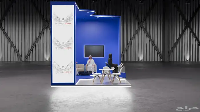 تصميمات بوثات 3d 2