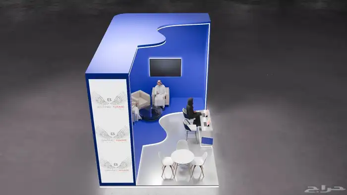 تصميمات بوثات 3d 3