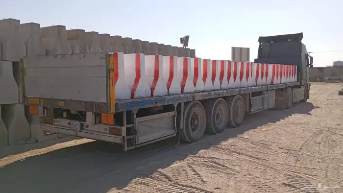 حواجز خرسانية نيوجرسي سفتي مصدات قواعد انارة 9