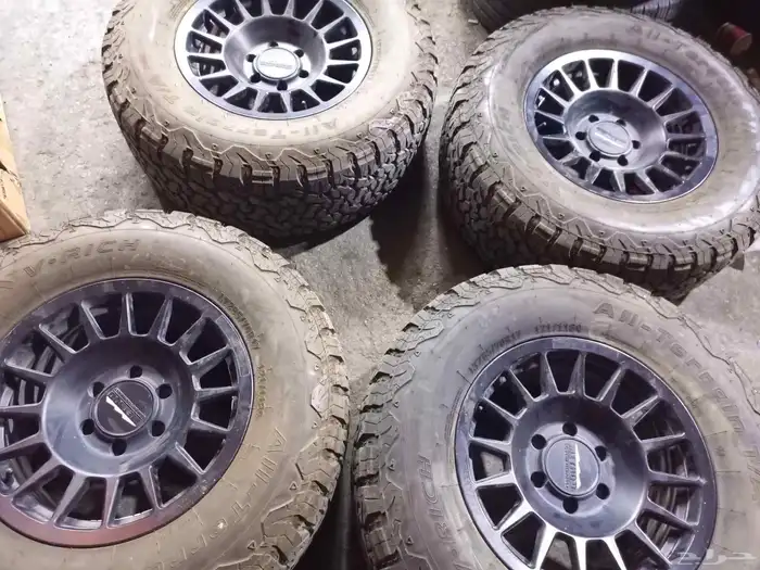 جنوط ميوثود مقاس 17 الشكل الجديد وكفرات اخت الجديد 285 70 17 0