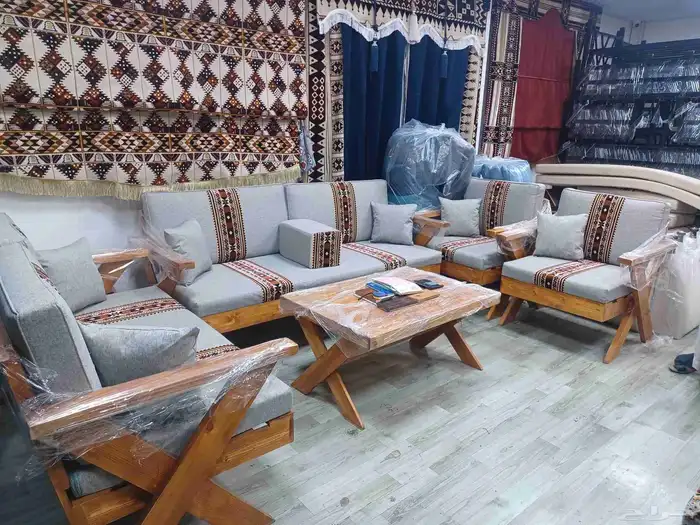 جلسة خارجية خشب 0