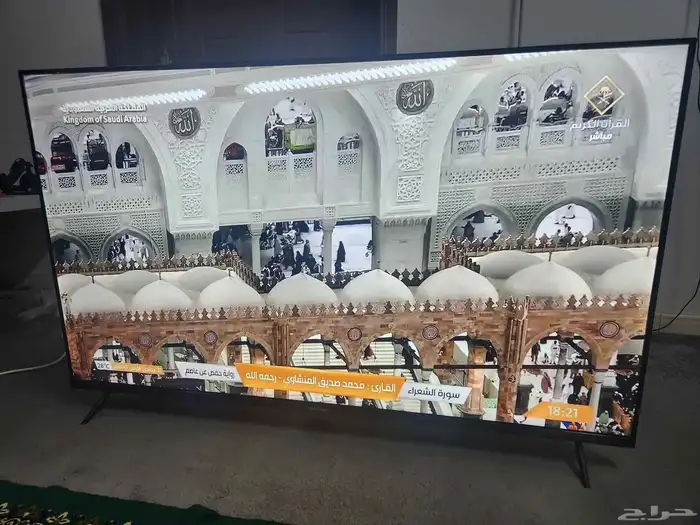 شاشة GvcpRo55بوصة استخدام اسبوع ضمان سنتين 1