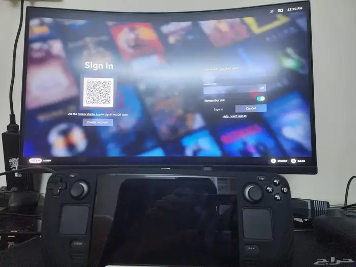 جهاز ستيم ديك steam deck 512 lcd 2
