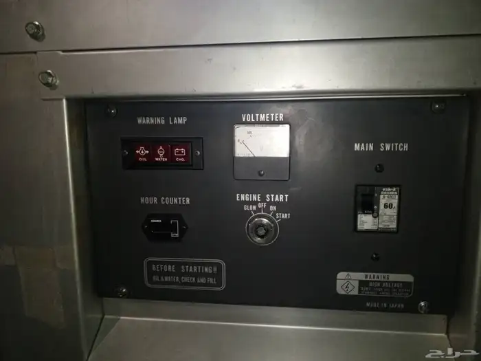 مولد كهربائي يانمار 1