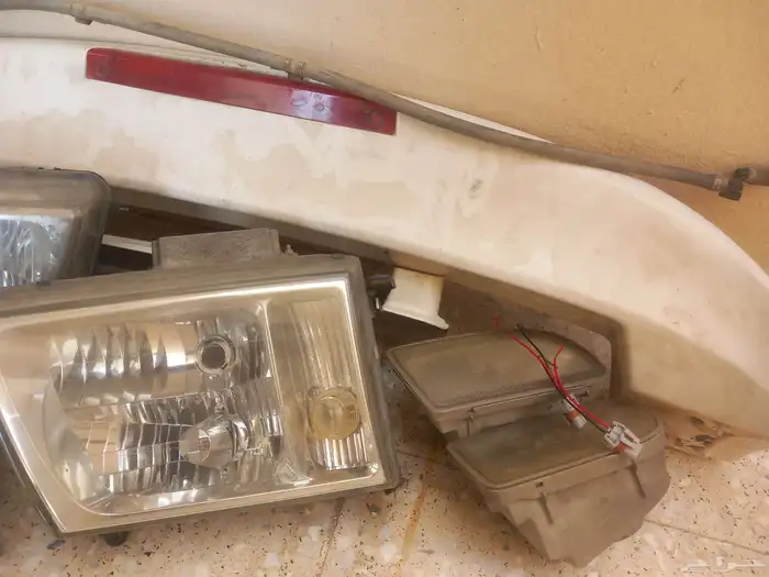 جناح وشبك وكشافات وشمعات فكسار 2003 لاند 2