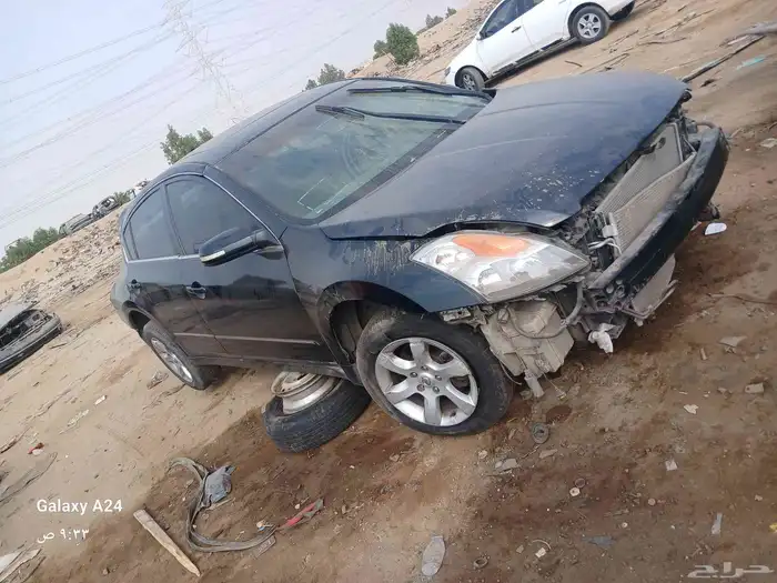 قطع غيار نيسان التيما 2009 فل كامل تشليح جده الحمدانيه 0