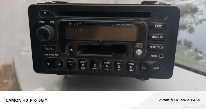 للبيع مسجل تويوتا اصلي وكاله 0