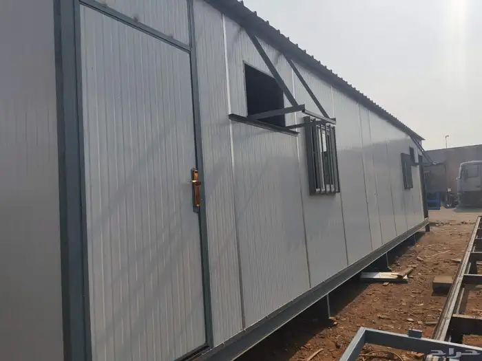 بركسات مكاتب وكرفانات ورشة امواج الجليج لتصنيع البيوت الجاهز 1