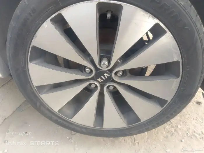 كيا اوبتيما 2013 تشليح الدمام 2