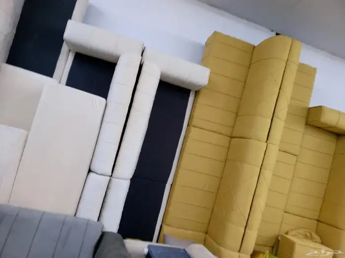 مجالس كنبات جاهزه مقاس 4في5زاويتين ومجالس عربيه جاهز مقاس 4ف 0