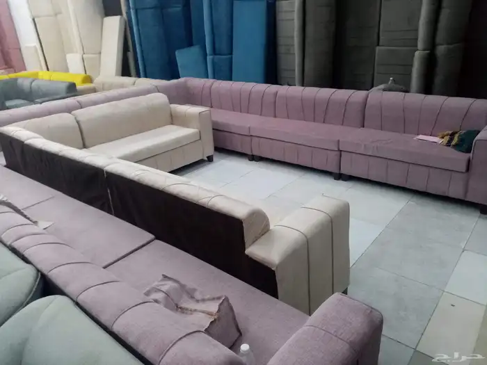 مجالس كنبات جاهز مقاس 4في5زاويتين ومساند جاهز مقاس 4في5زاويت 31