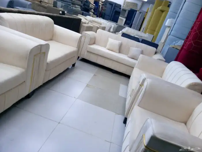 مجالس كنبات جاهزه مقاس 4في5زاويتين ومجالس عربيه جاهز مقاس 4ف 7