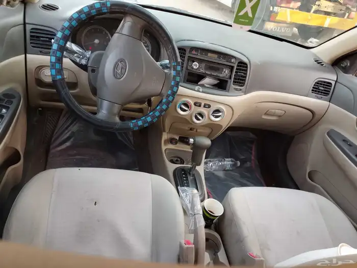 اكسنت هونداي 2010 اتماتيك مفحوصه ومجددة والسيارة كما هو موض 0