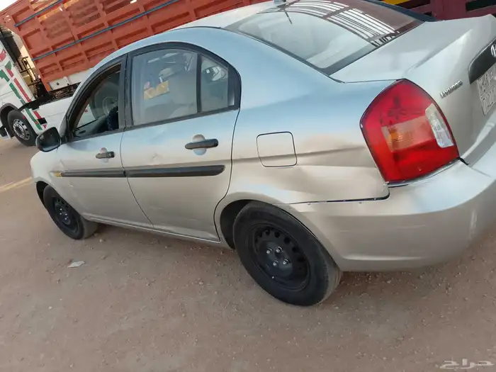 اكسنت هونداي 2010 اتماتيك مفحوصه ومجددة والسيارة كما هو موض 3