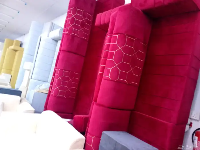 مجالس كنبات جاهزه مقاس 4في5زاويتين ومجالس عربيه جاهز مقاس 4ف 6