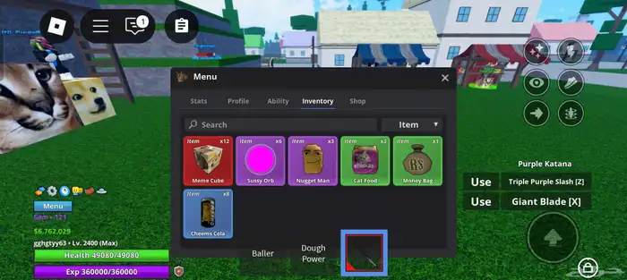 حساب روبلوكس ماب المزرعه و ميم سي السعر  على السوم 25