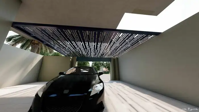 مظلات قص ليزر للفلل والمزارع والمنتزهات 2