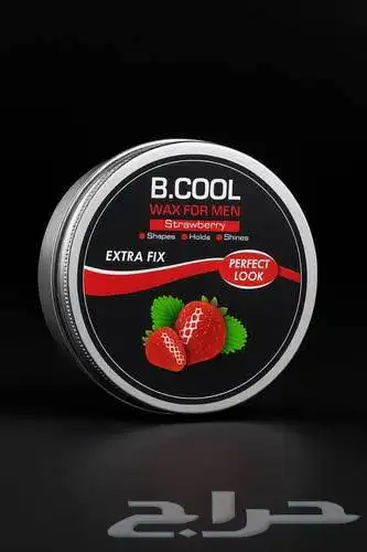واكس مثبت شعر برائحة الفراوله اصلي b.cool 0