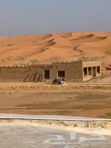 اعمال تراث بنا با الطين وتليوسات وسقف وجريد واثل 4