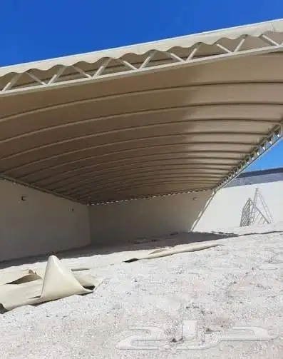 حداد مظلات سواتر 1