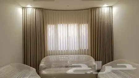 تفصيل ستائر ويفي ستاره ستاير بلاك اوت كنب كنبات لينن 3