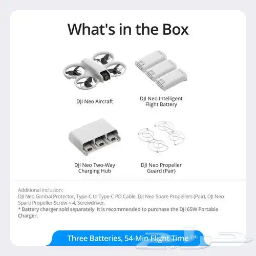 DJI Neo used شبه جديدة 0