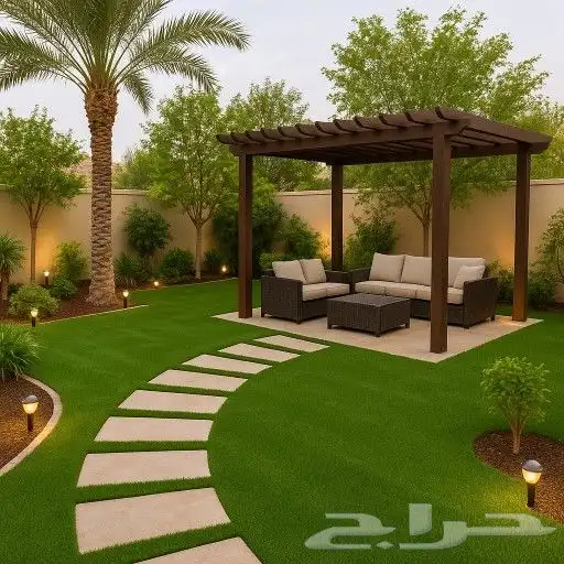 يوجد جميع انواع الاشجار والنباتات يوجد تيل طبيعي يوجد صيانية 5