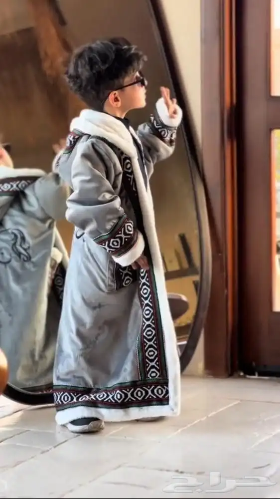 فروات شتوية فروات اطفال بنات فروات بالاسم حسب الطلب 16