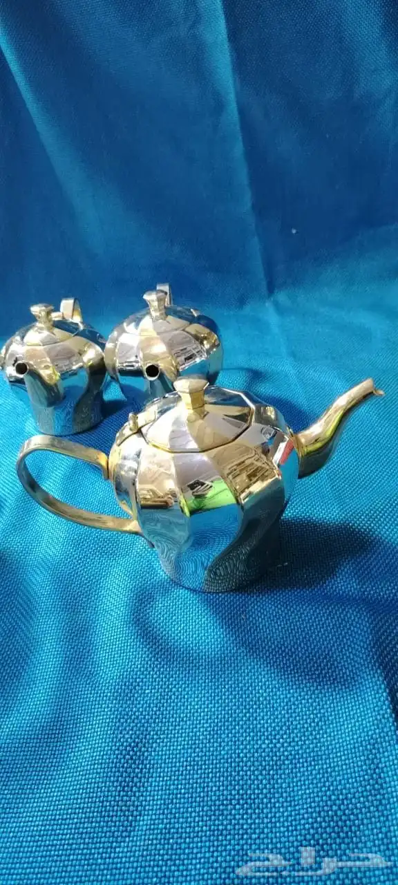 طقم اباريق ودلال مضلعه ستيل كوريه رخيصه 17