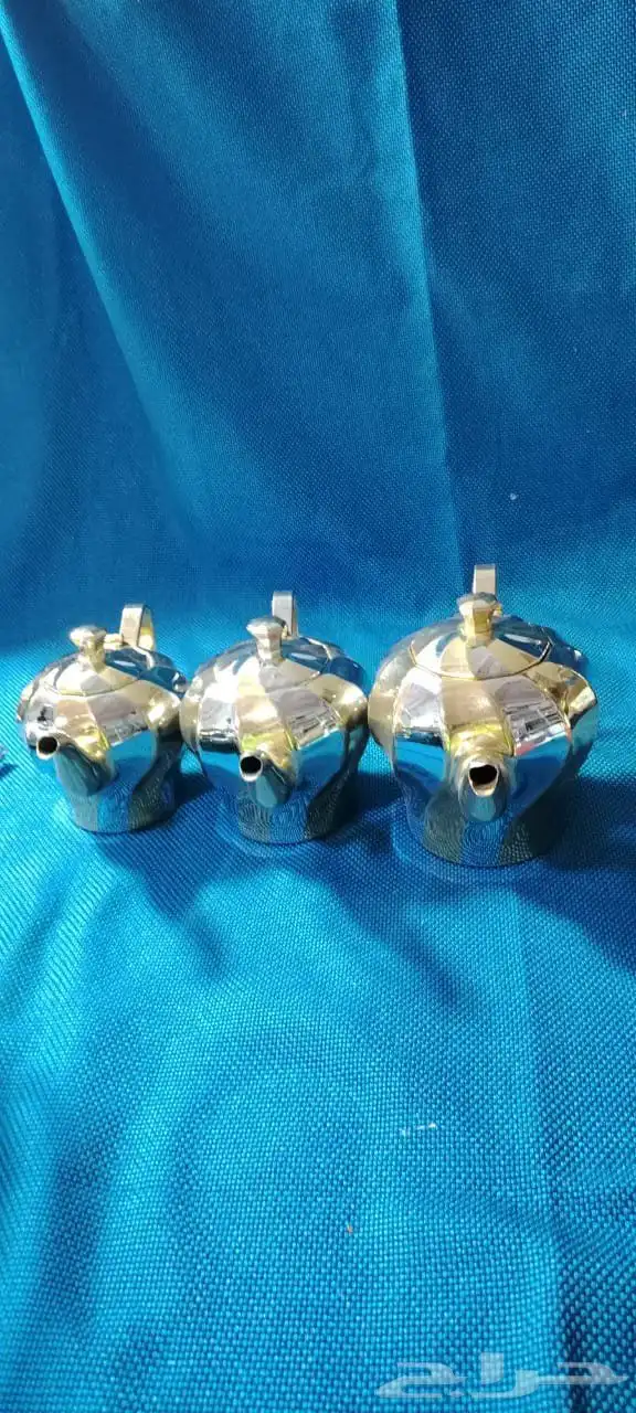 طقم اباريق ودلال مضلعه ستيل كوريه رخيصه 15