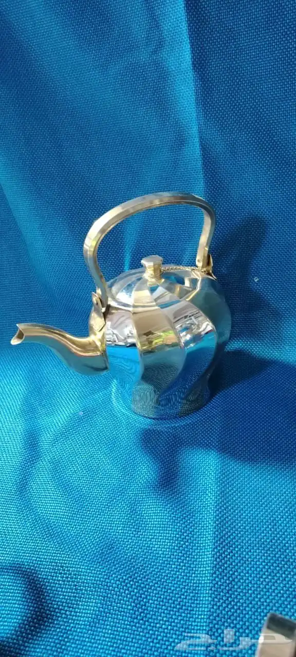 طقم اباريق ودلال مضلعه ستيل كوريه رخيصه 12