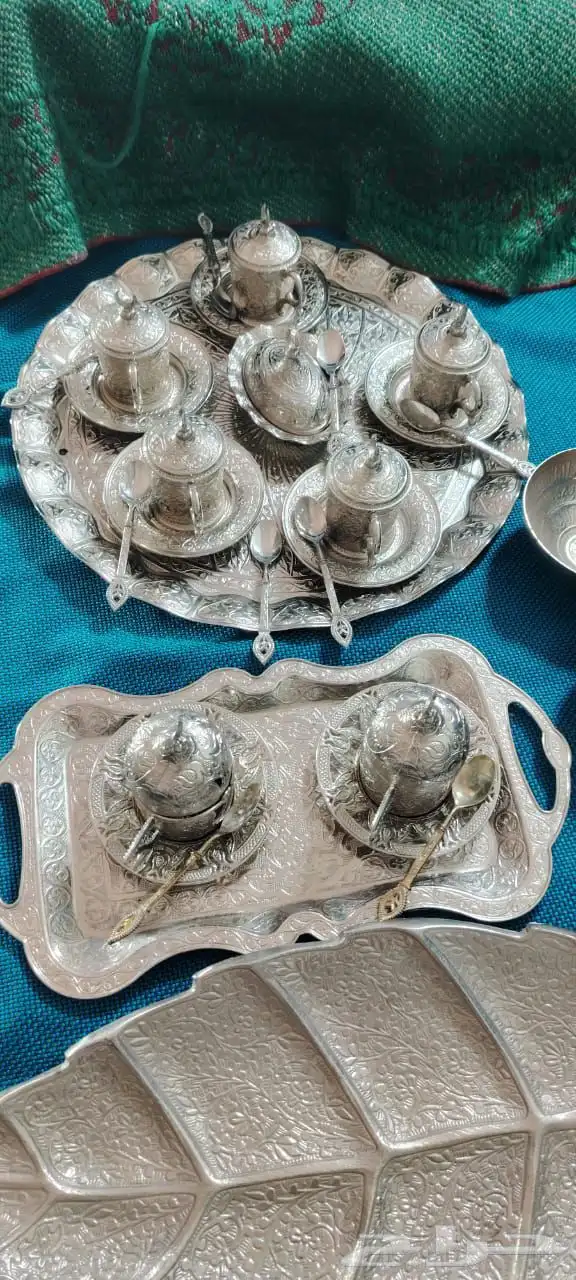 اطقم فناجيل قهوه تركيه نظيفة جدا 5