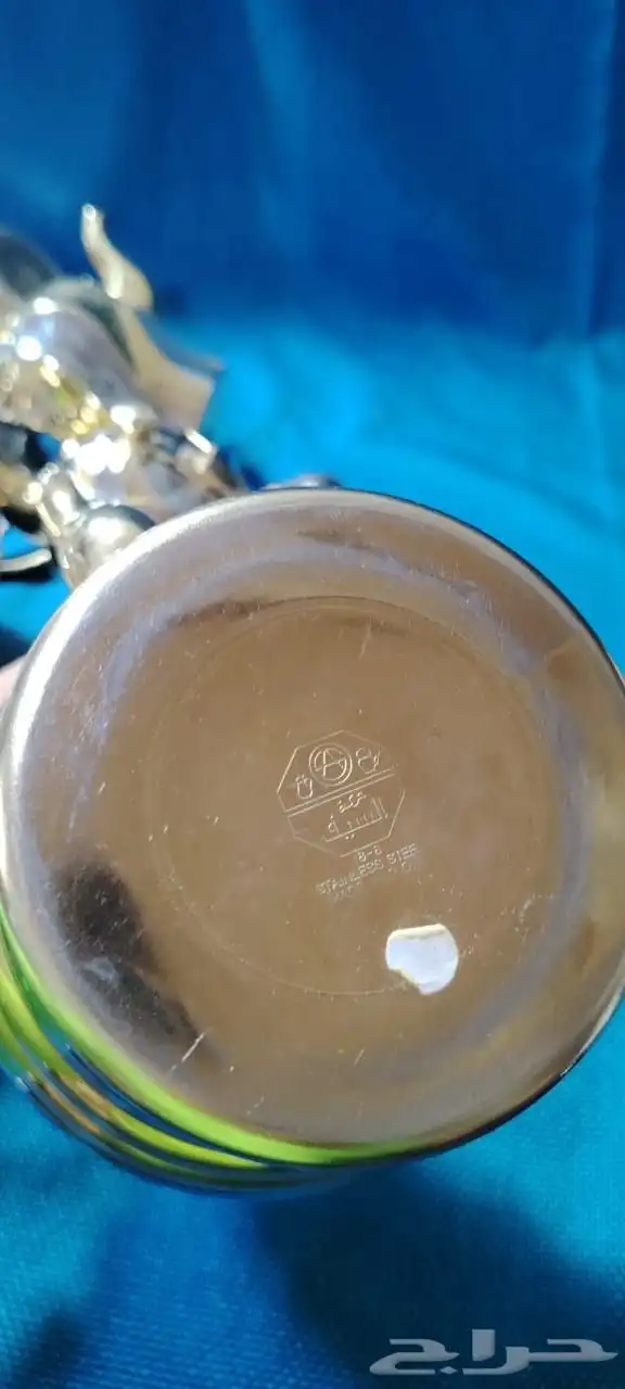 طقم اباريق ودلال مضلعه ستيل كوريه رخيصه 22