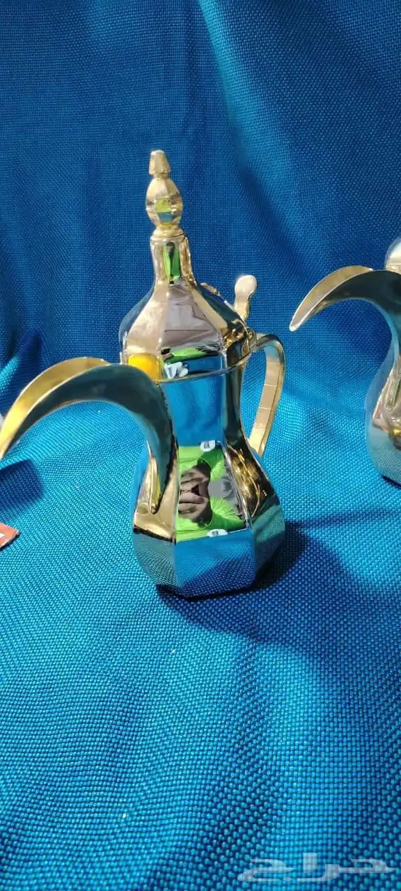 طقم اباريق ودلال مضلعه ستيل كوريه رخيصه 4