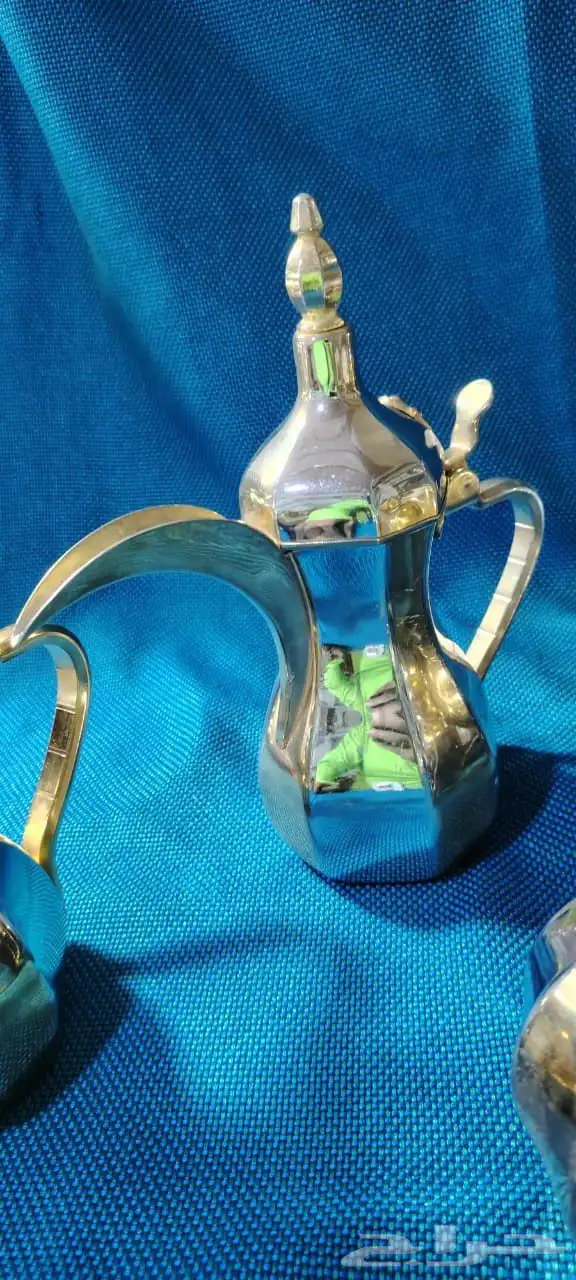 طقم اباريق ودلال مضلعه ستيل كوريه رخيصه 3