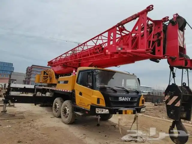 كرين ساني 50طن الموديل حقيقي 2021 في استمارة 2023 ماشي قليل 1