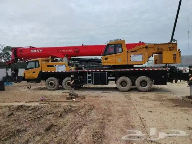 كرين ساني 50طن الموديل حقيقي 2021 في استمارة 2023 ماشي قليل 0