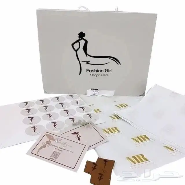 مطابع مطبعة اكياس علب بوكس عبايات بوكسات لوحات لوغو منيو 5