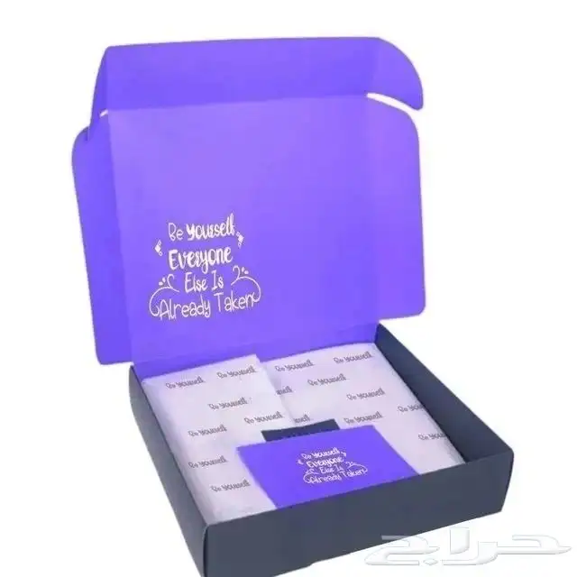 مطابع مطبعة اكياس علب بوكس عبايات بوكسات لوحات لوغو منيو 3