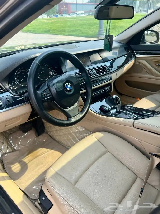 بي ام BMW 520i ممشى قليل نظيفة جد ا 10