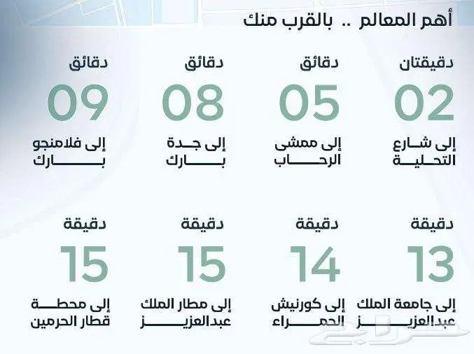 شقة 3 غرف للبيع حي العزيزية ب345 الف 2