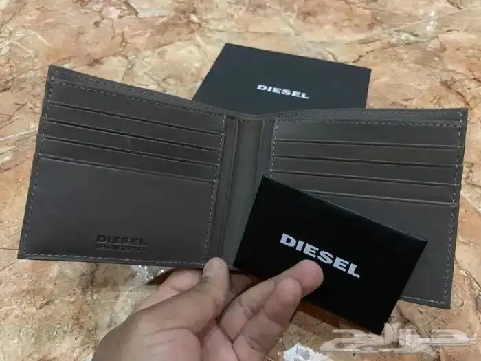 محفظة ديزل DIESEL أصلية جلد جديدة 2